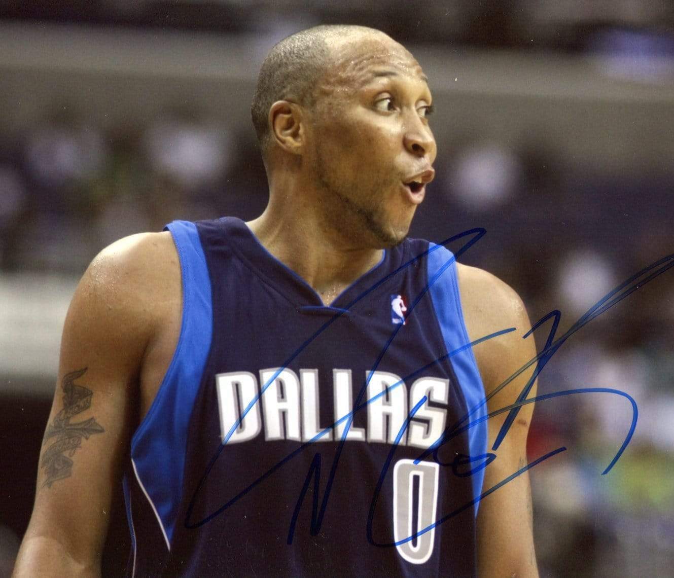 BASKETBALL Shawn Marion autograph, signed Photo Poster painting