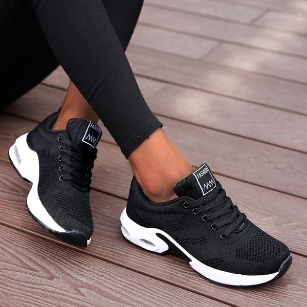 Big Size Summer Air Cushion Women's Sport Shoes Ladies Sneakers Female Running Shoes Sports Woman Blue Pink Basket Gym GMB-1055