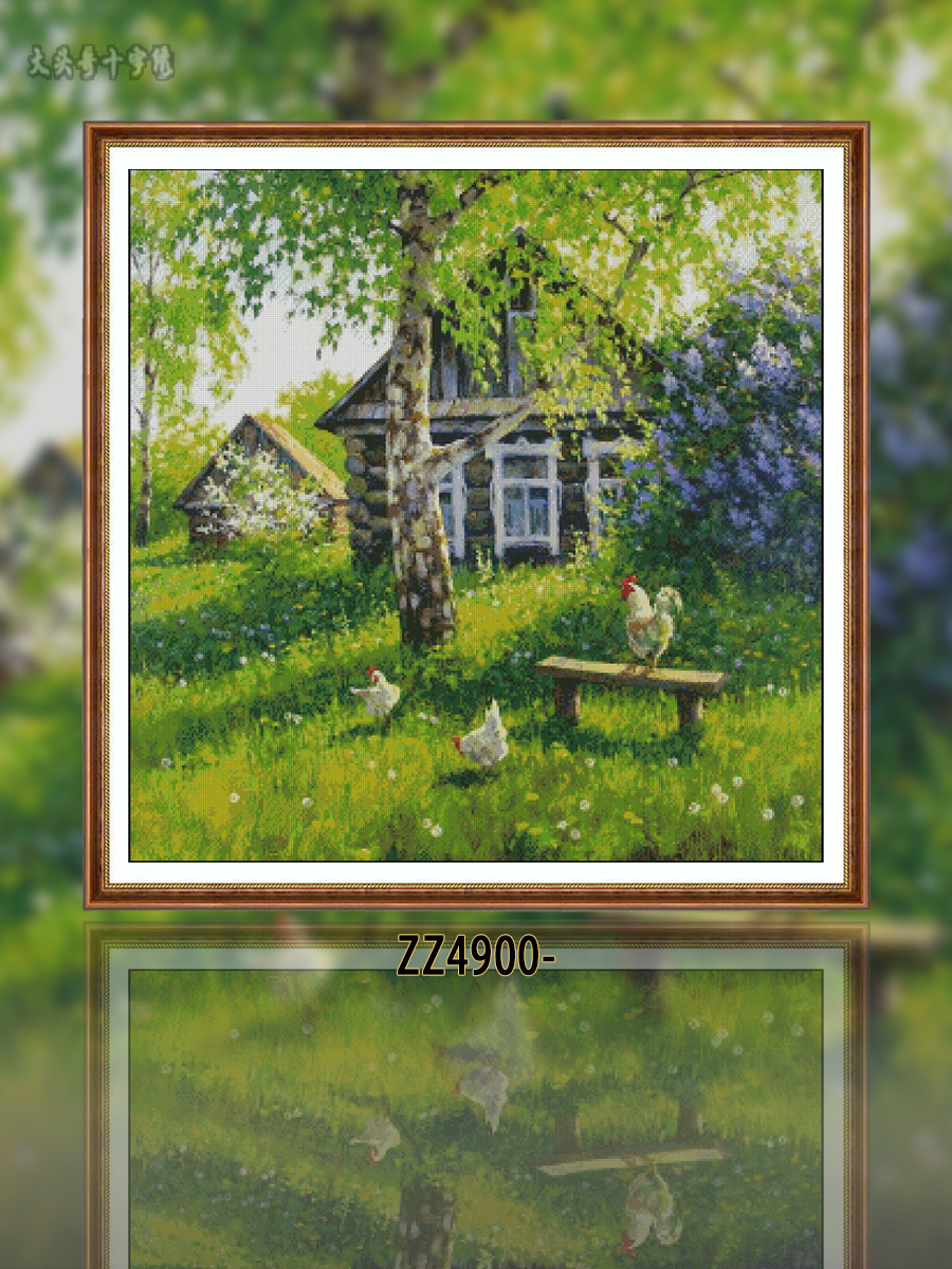 [ZZ4900-Summer Shimmer]  Painting Fairy Cross Stitch