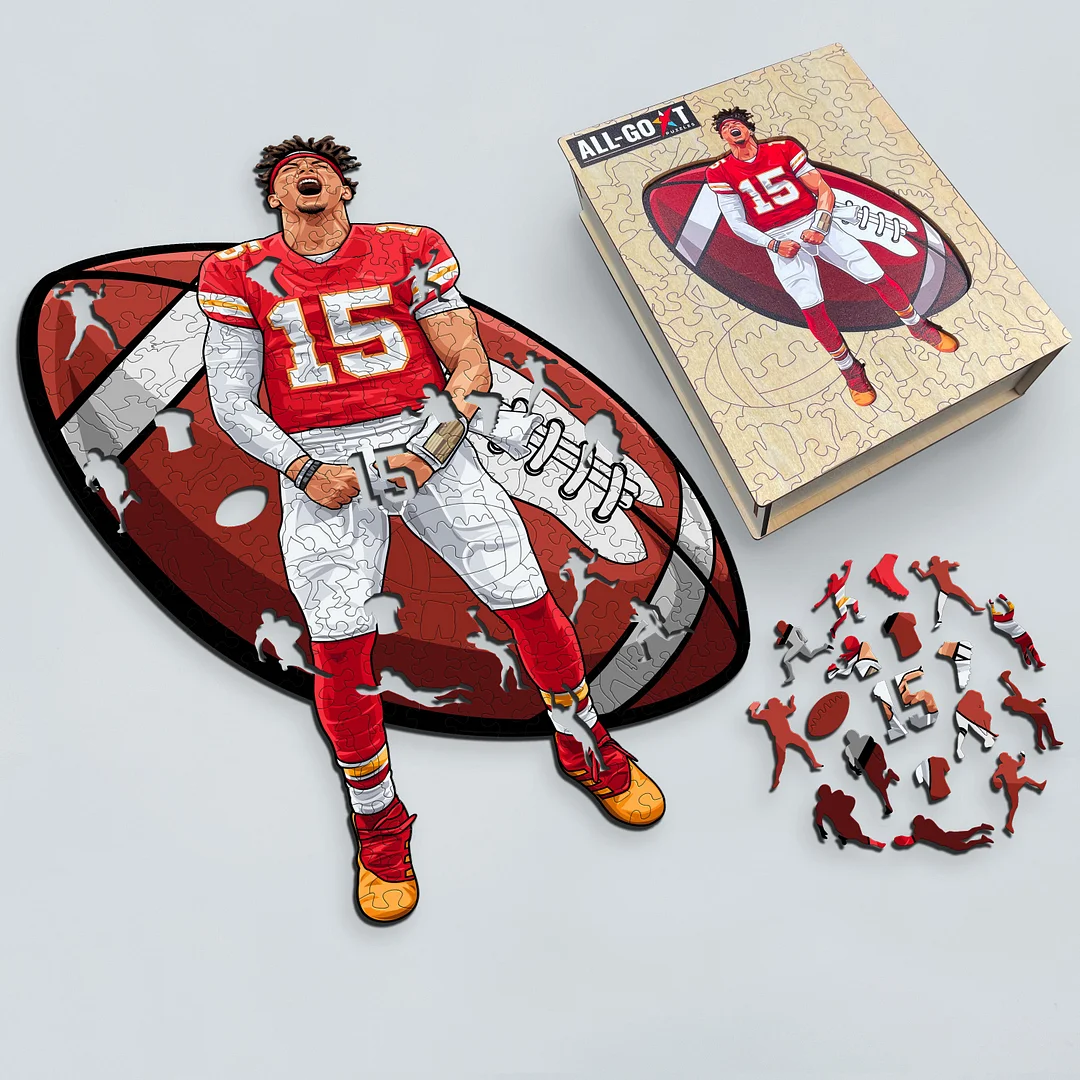 All-G.O.A.T. Puzzles® - Patrick Mahomes