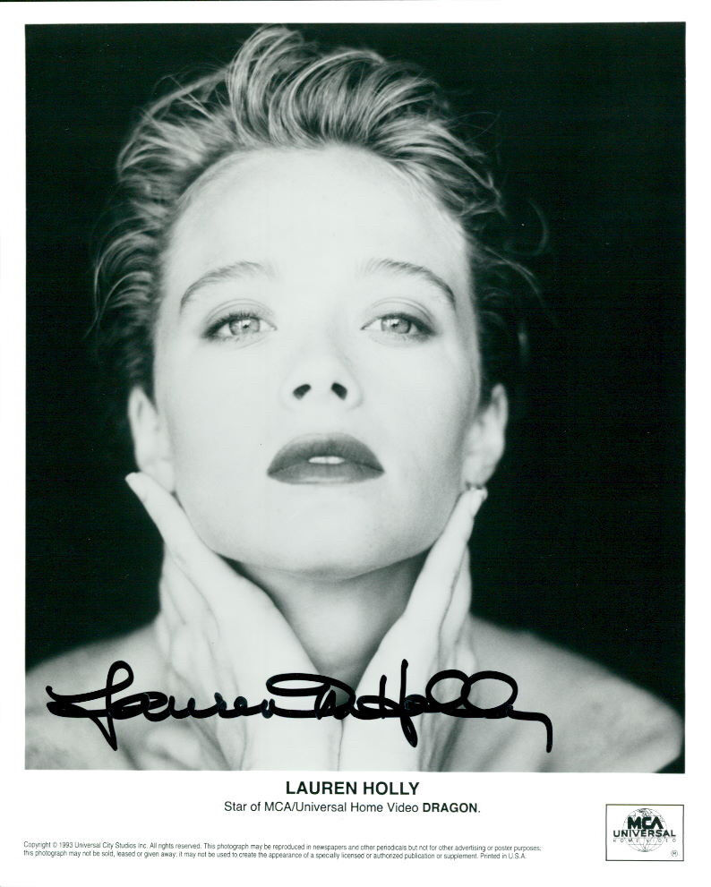 Lauren Holly signed 8x10 Photo Poster painting COA