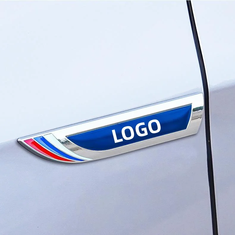 🔥Hot sale🔥3D Blade Leaf Plate Side Label Body Fender Decoration(2PCS)