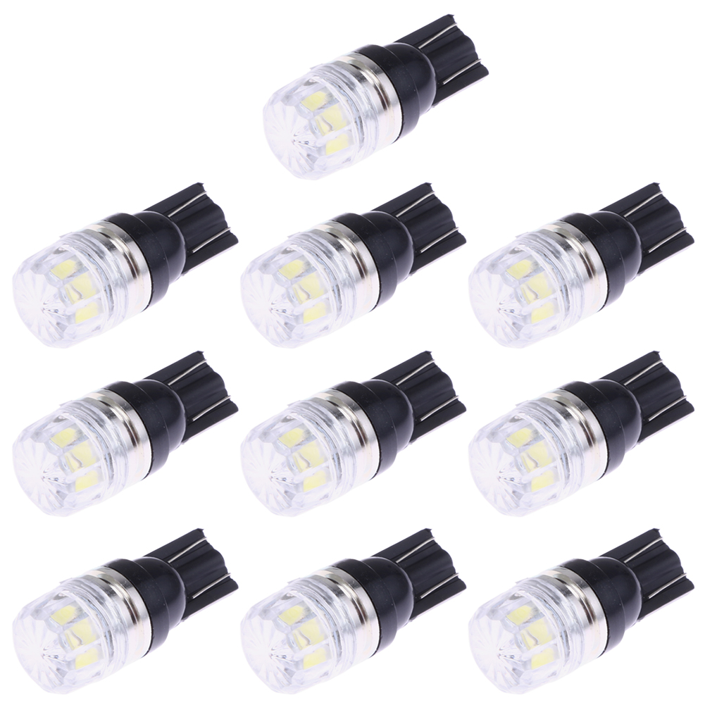 

10 X Car LED Lights T10 3W Diamond Light W5W 194 Display Wide Lights, 501 Original