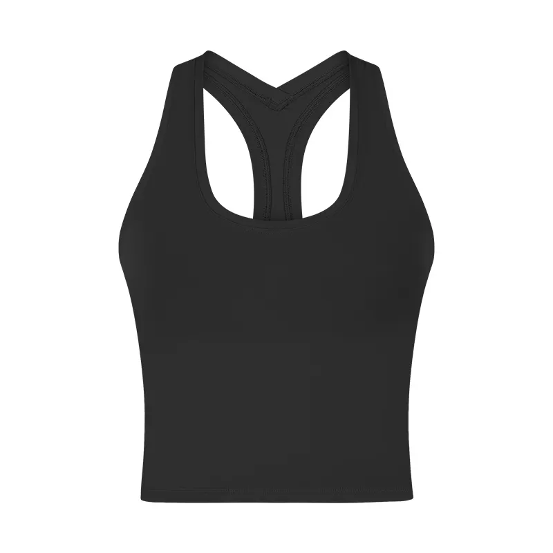 ladies' fitted racerback tank top
