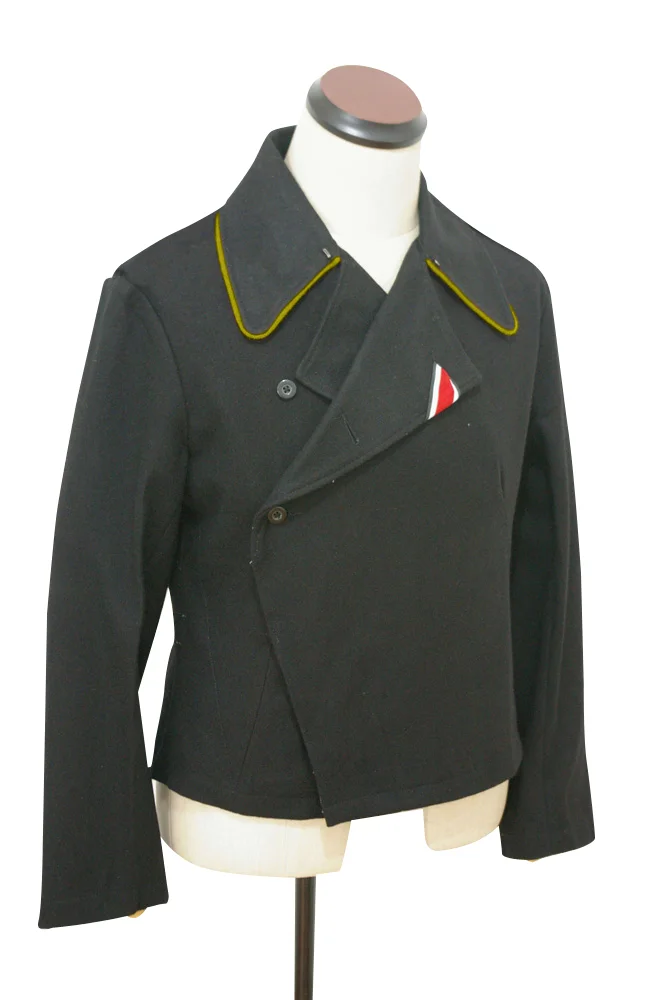   Wehrmacht German Signal Panzer Black Wool Wrap/Jacket German-Uniform