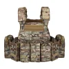 1000 Oxford Cloth Camouflage Amphibious Bulletproof Vest Outdoor Hunting Protective Adjustable Multifunction Plate Carrier