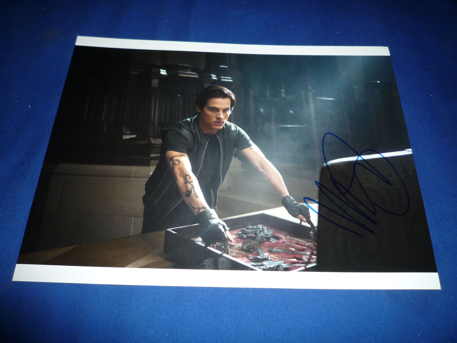 KEVIN ZEGERS signed autograph In Person 8x11 20x28 cm THE MORTAL INSTRUMENTS