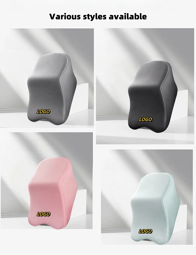 Car-mounted S-class aviation first-class headrest and waistrest