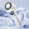 Portable Handheld Personal Turbo Fan USB Rechargeable Cooling Fan 100 Gear Speed