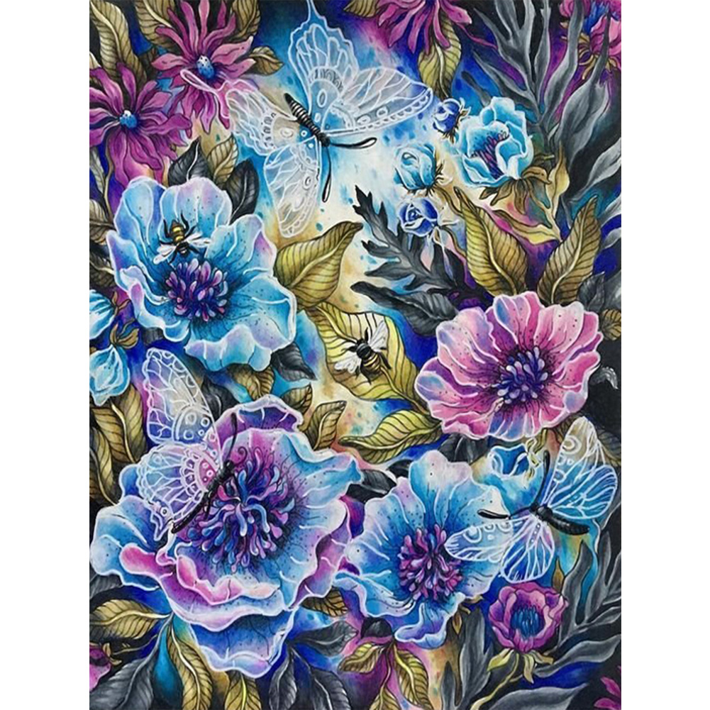

Pansy - Round Drill Diamond Painting - 30*40CM, 501 Original