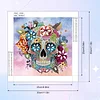 Diamond Painting-DIY Crystal Rhinestone Skull