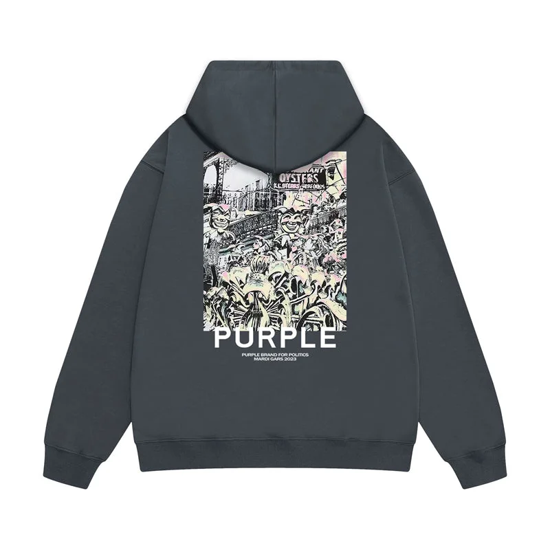 Purple Fashion Hoodie