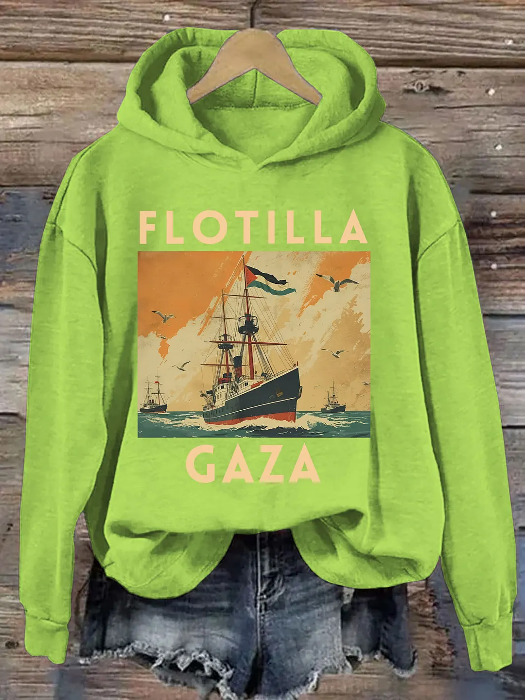 Flotilla Gaza Hoodie