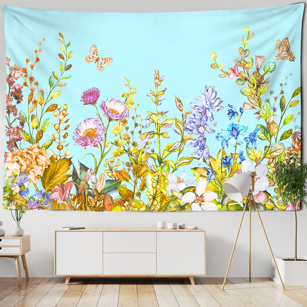 

Wall Tapestry - Botanical Wildflower-150*130cm, 501 Original