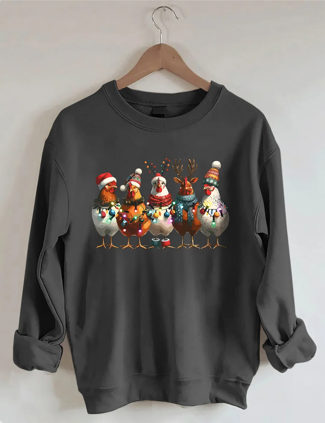 Christmas Chickens Sweatshirt