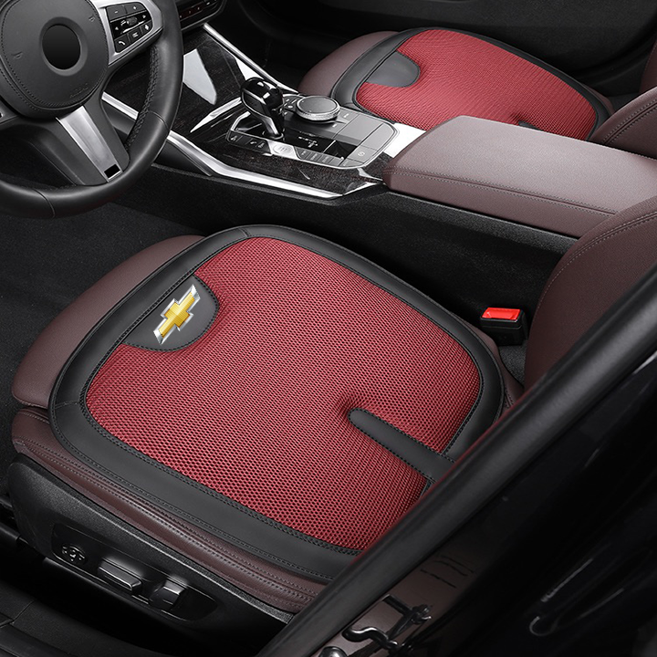 ✨Spring Sale✨Summer Comfortable Leather Ice Silk Mosaic Car Seat Cushion