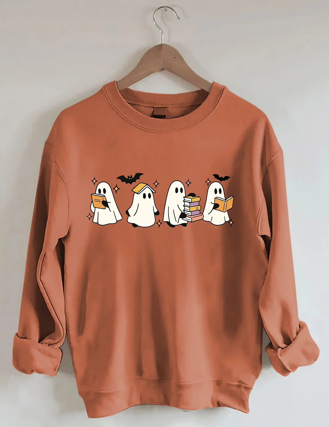 Funny Book Lover Halloween Sweatshirt