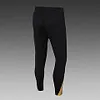 2024/2025 Psg Paris Saint-Germain Half-Pull Training Suit Black-Yellow Collar Set