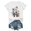 Dodgers Back 2 Back Christmas Tee