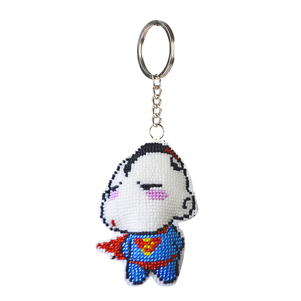 

Hero - Bead Embroidery - Keychain, 501 Original