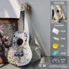DIY Mosaic Art Hawaii Mini Guitar Ukulele Material Package Handmade Design Kit