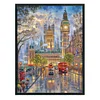>SALE<Full Cross Stitch 11CT Cotton Thread Big Ben Printed Embroidery Kits (60x80cm)