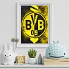 Borussia dortmund logo-carr&eacute; drill peinture diamant-30*40cm