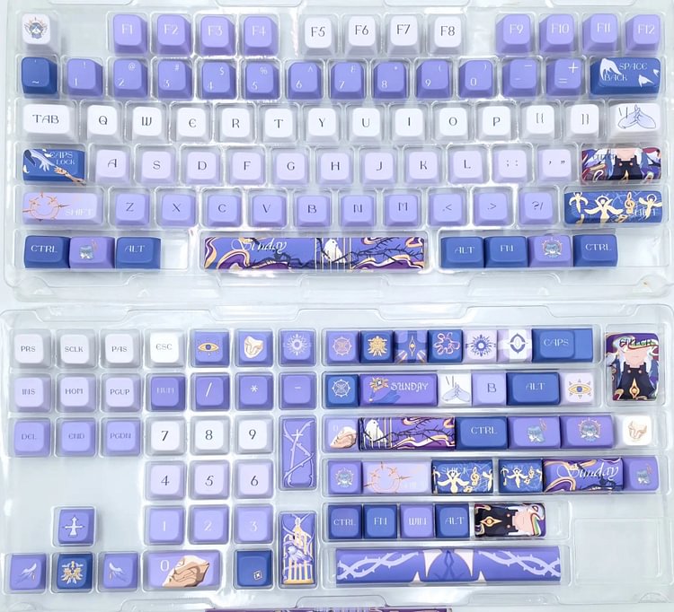 Honkai Star Rail Sunday 108/128/140 PBT Keycaps