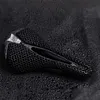 3D Printed Breathable Shock Absorption Hollow Bike Saddle for Road Bike (Nylon)