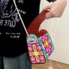 (US Local)DIY Mandala Diamond Art Wooden Coin Pouch with Chain 5D Diamond Painting Purse