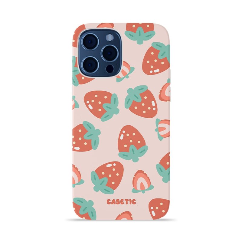 Casetic Strawberry iPhone Protective Case
