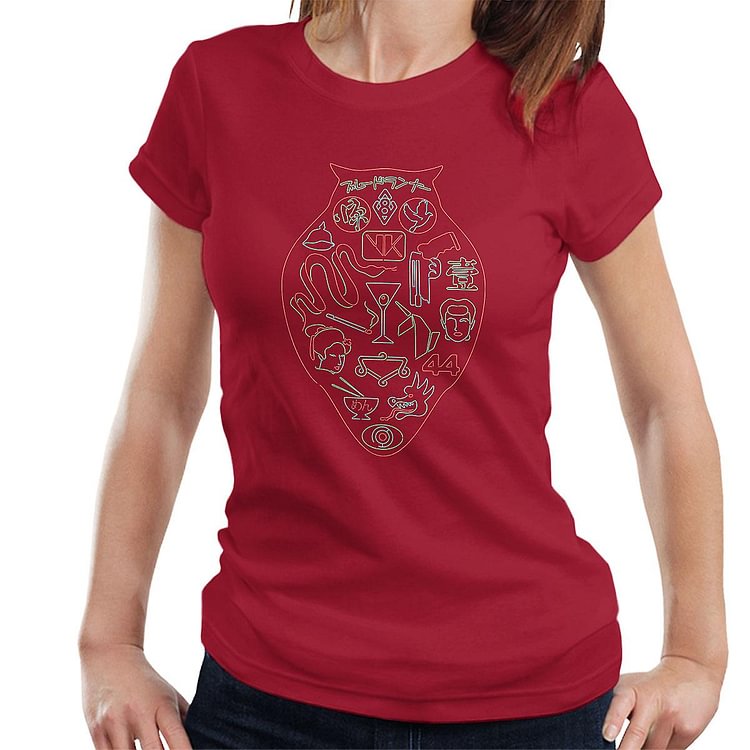 Blade Runner Neon Style Owl Women's T-Shirt