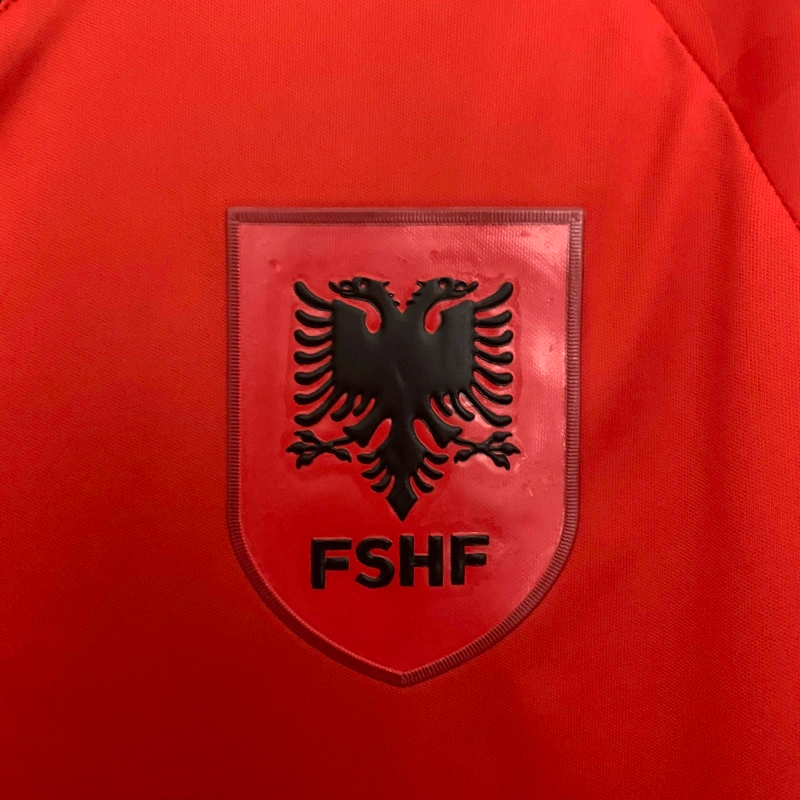 25/26 Albania Home Football Shirt Thai Quality