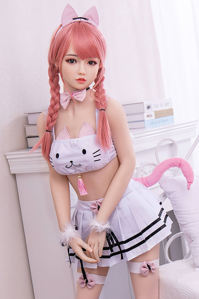 Mesedoll Lifelike Small Breasted 145cm Sex Doll With Kawaii Outfit for H3761 MESEDOLL HANIDOLL