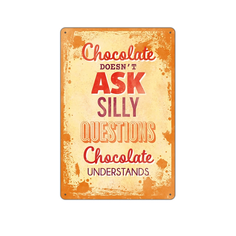 Beer Vintage Tin Painting Bar Background Wall Decoration Painting Home Frameless Iron Pendant