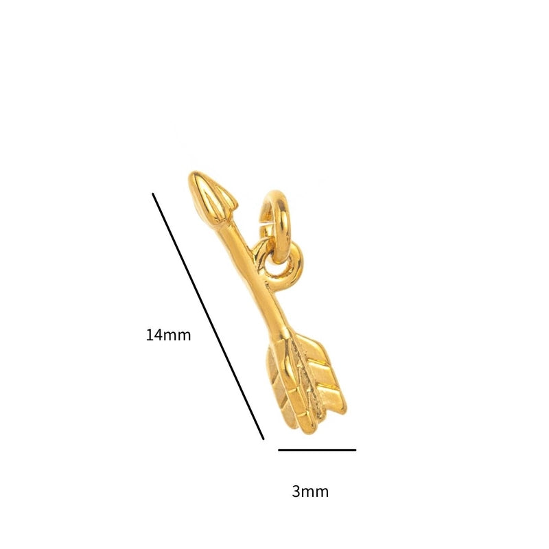 1 Piece 5*15mm 304 Stainless Steel Zircon Geometric Polished Pendant Chain Jewelry Accessories