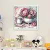 Protea-11CT Stamped Cross Stitch 40*40cm/15.75*15.75in tapestrymarket