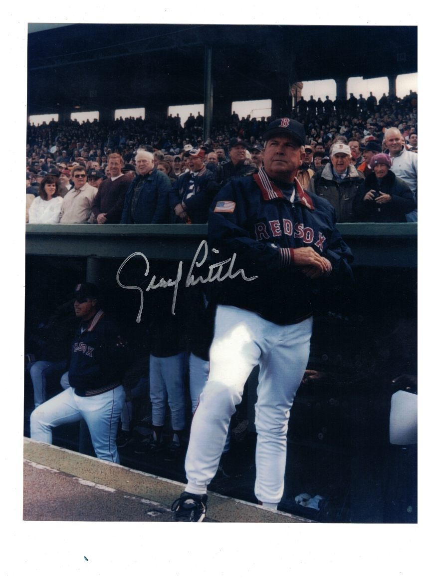 Grady Little Boston Red Sox Signed 8x10 Photo Poster painting W/Our COA