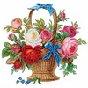 Diamond Painting-DIY Crystal Rhinestone Flower Basket(40x40cm)