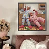 Grand-Mère Mignonne-Peinture Diamant De Forme Spéciale-30*30CM