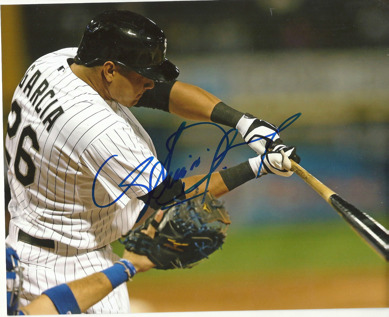 AVISAIL GARCIA 'CHICAGO WHITE SOX' 2017 ALL-STAR SIGNED 8X10 PICTURE *COA 3