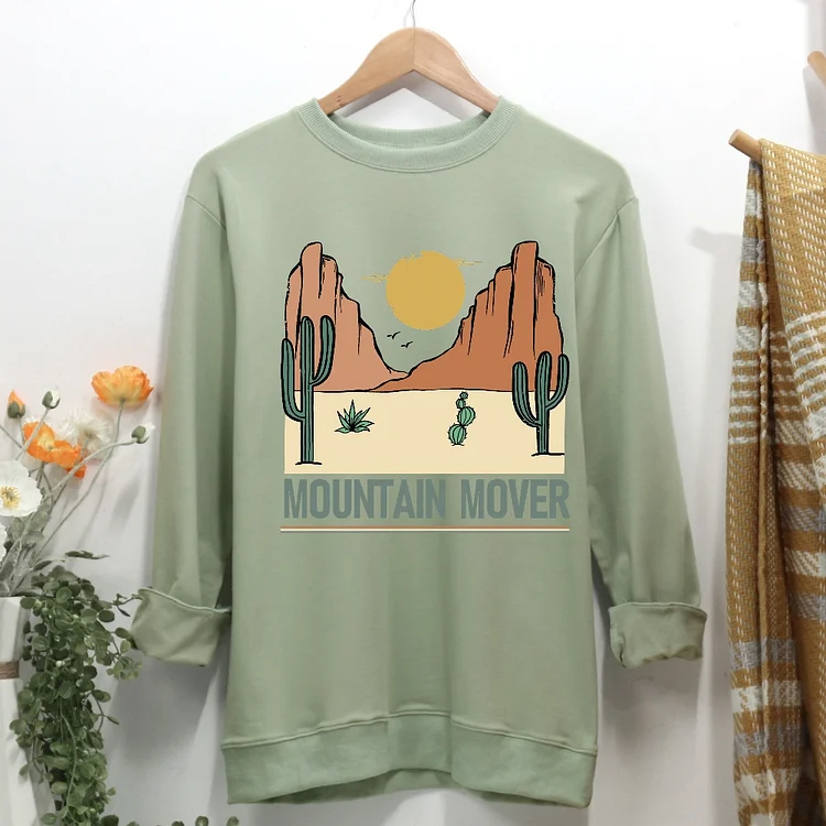 Mountain mover Women Casual Sweatshirt-Annaletters