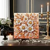 (Pre-Framed)Flowers-Special Shape Diamond Painting Kit(25x25cm)
