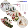 4 Set Chirstmas Series- Embroidery Kits