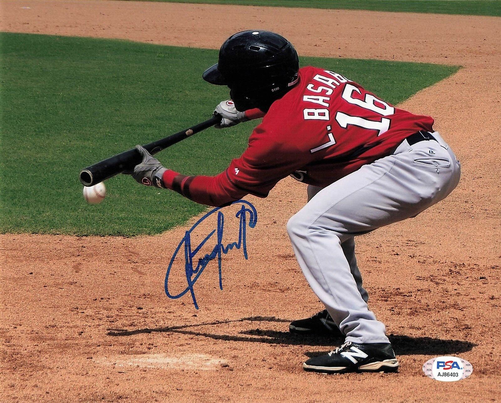 LUIS ALEXANDER BASABE signed 8x10 Photo Poster painting PSA/DNA Boston Red Sox Autographed