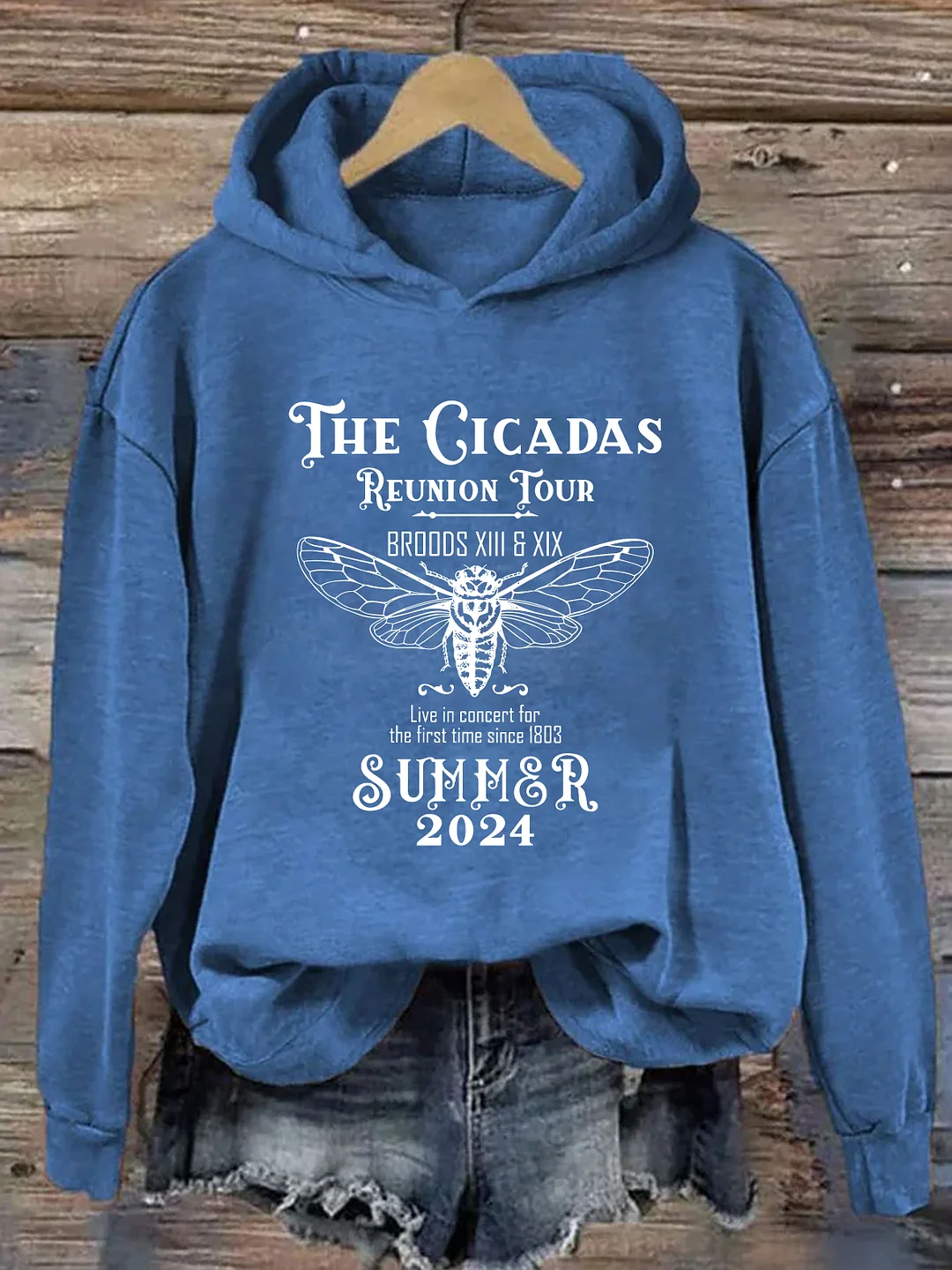 The Cicadas Reunion Tour Graphic Hoodie