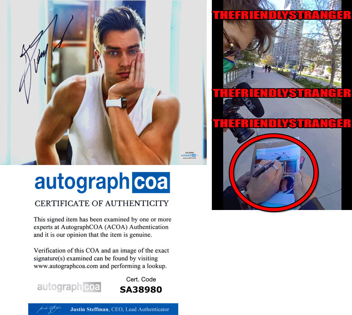 PIERSON FODE signed Autographed 8X10 Photo Poster painting d EXACT PROOF - Man From Toronto ACOA