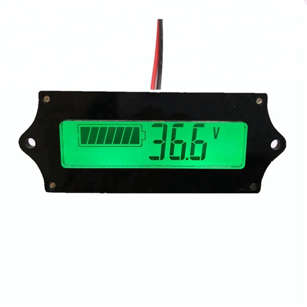 12V24V36V48V Lead-acid Lithium LiFePO4 Battery Level Gauge Battery Status Indicator Meter Battery Charge Indicator