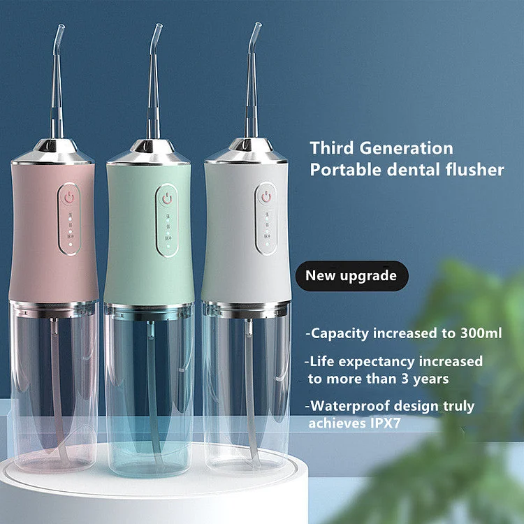 ⏰Summer Hot Sale 49% OFF - PORTABLE ORAL IRRIGATOR WATER FLOSSER (Original)