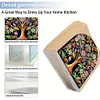 Acrylic Tree Of Life Diamond Painting Paper Towel Napkin Holder for Art Crafts